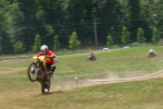 Mid-race wheelie
